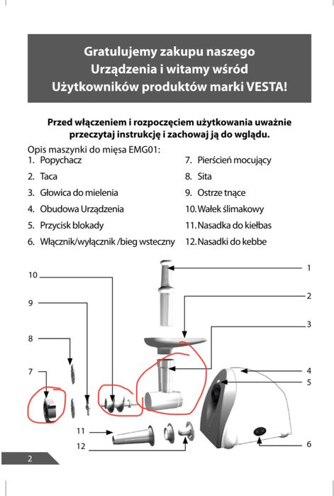 Maszynka do mielenia mięsa