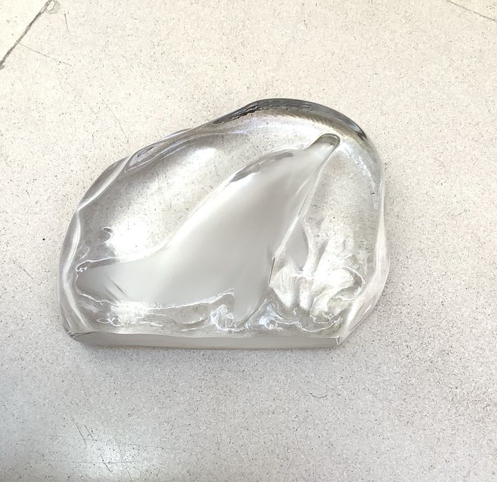 Objecto decorativo em cristal