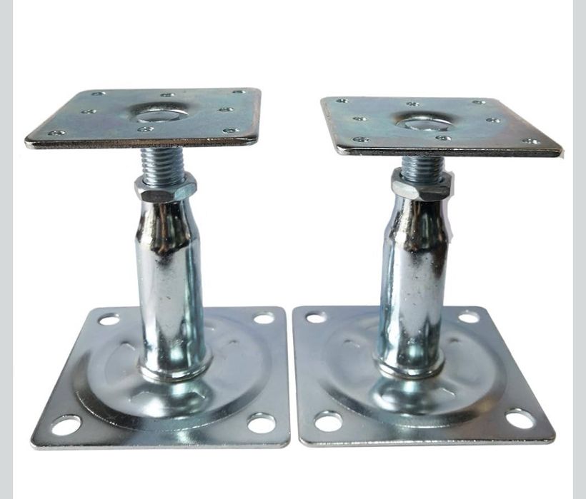 Wspornik podstawa słupa regulowana kotwa 150 200mm przykręcana