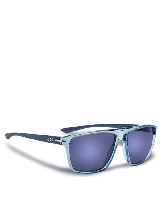 Okulary przeciwsłoneczne GOG LUCAS E704-2P cristal blue/navy blue NOWE