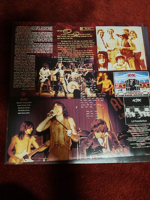 AC DC - let there be rock.  płyta winylowa