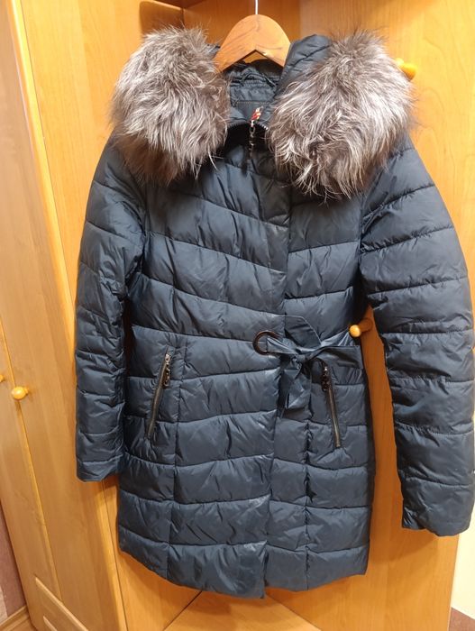 Пуховик з чернобуркою M (44)