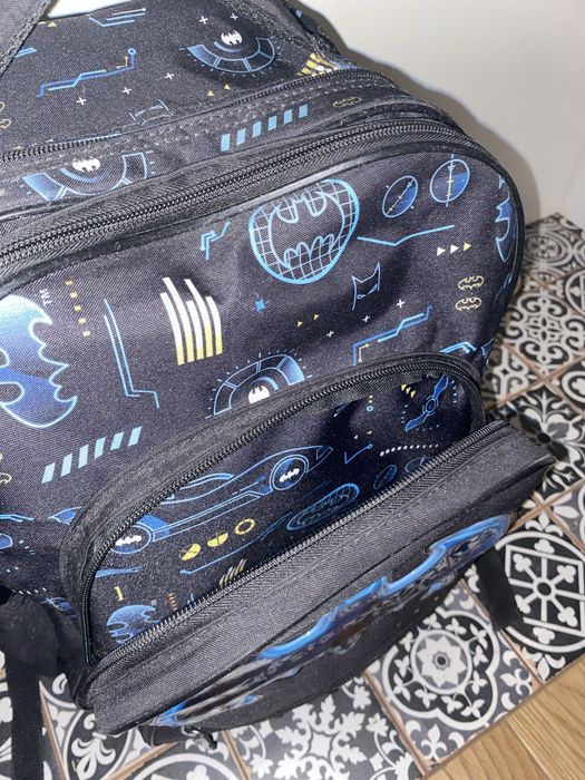 Plecak batman czarno niebieski