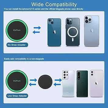 Uchwyt samochodowy z ładowarką indukcyjną 15W