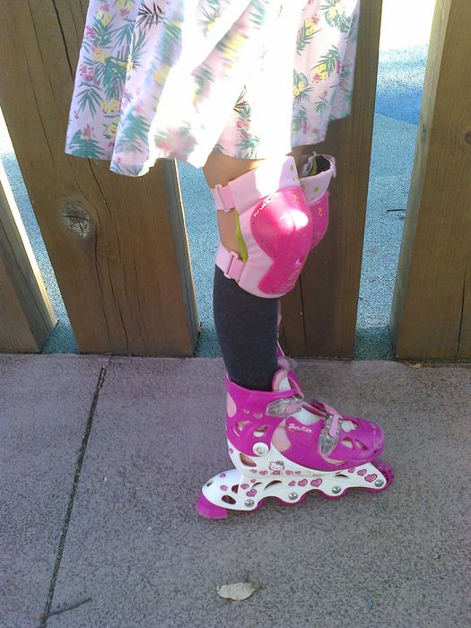 Patins como novos