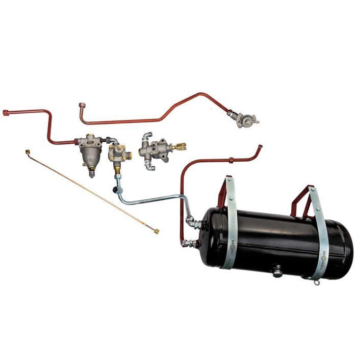 Pneumatyka URSUS C-330 zestaw zbiornik zawór odolejacz
