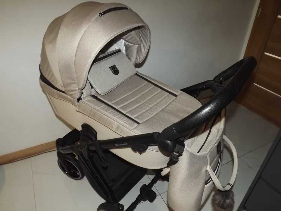 Adamex belissa special edition Beżowy 3w1 Nowa spacerówka