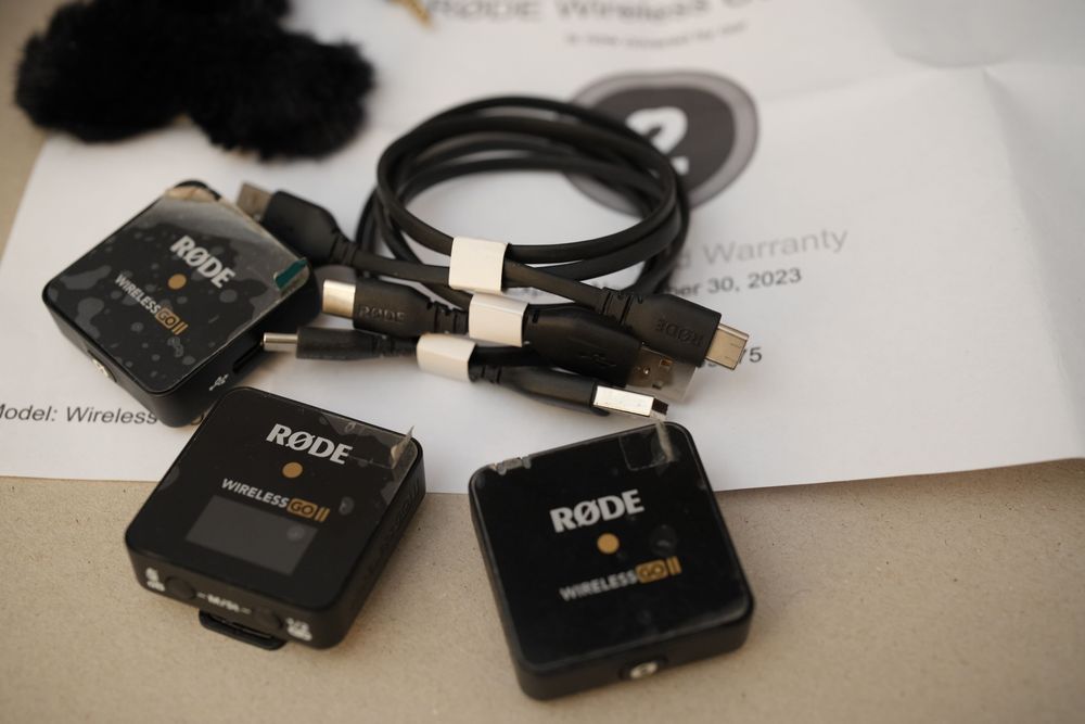 Zestaw bezprzewodowy RODE Wireless GO II – komplet Łódź Śródmieście ...