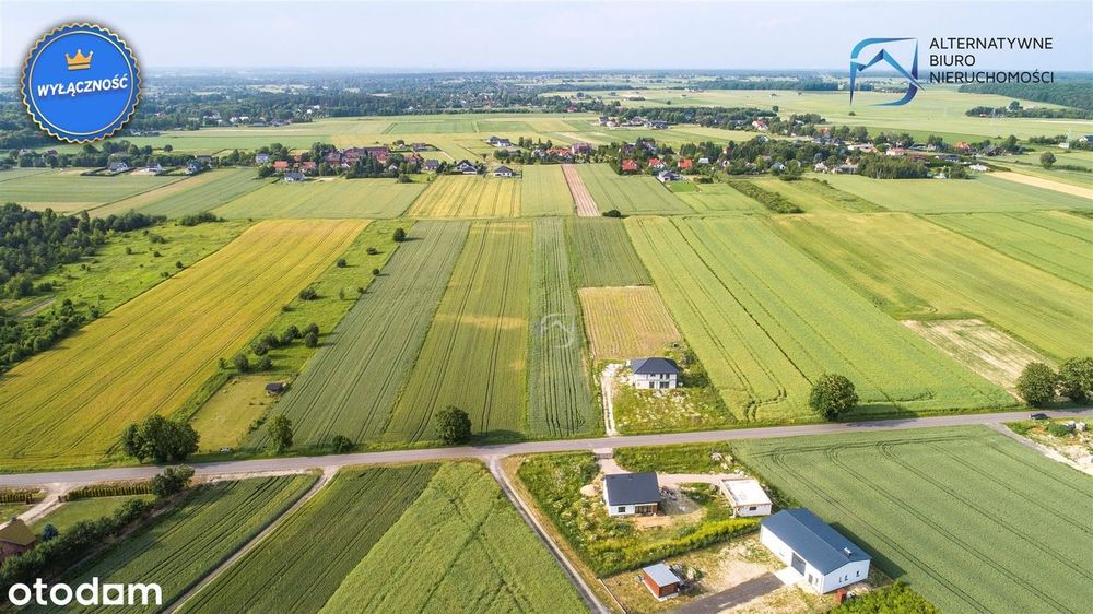 Atrakcyjna działka budowlano-rolna w Żabiej Woli