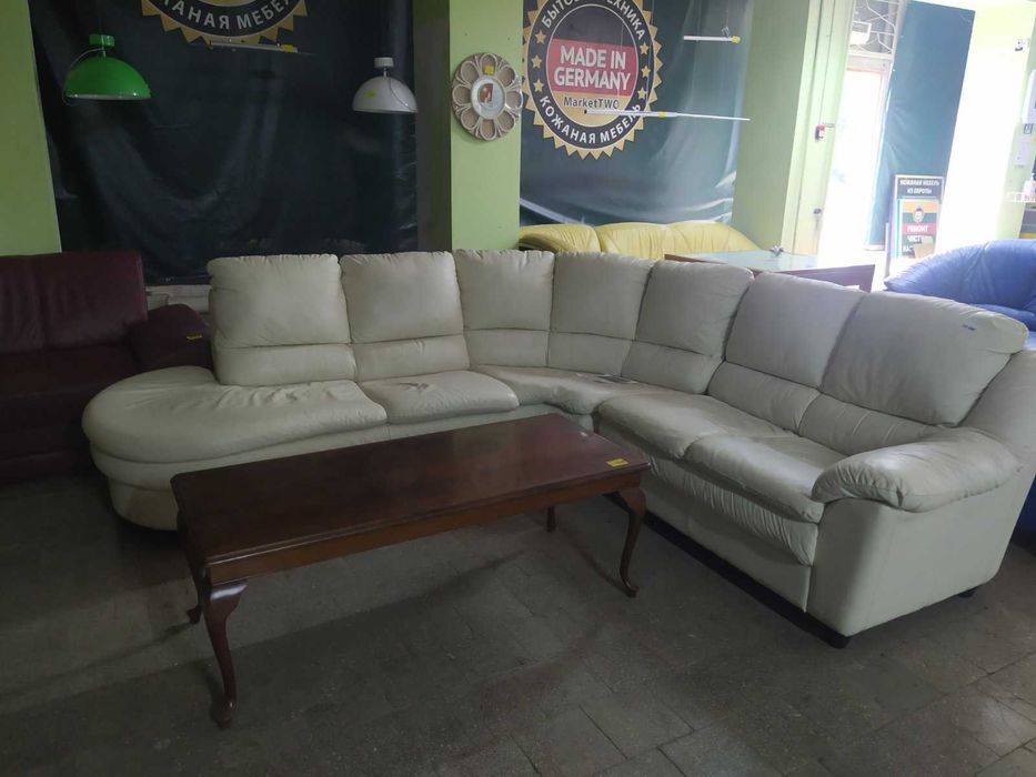 Кожаные диваны Hukla,Himolla, Natuzzi б/у из Европы!