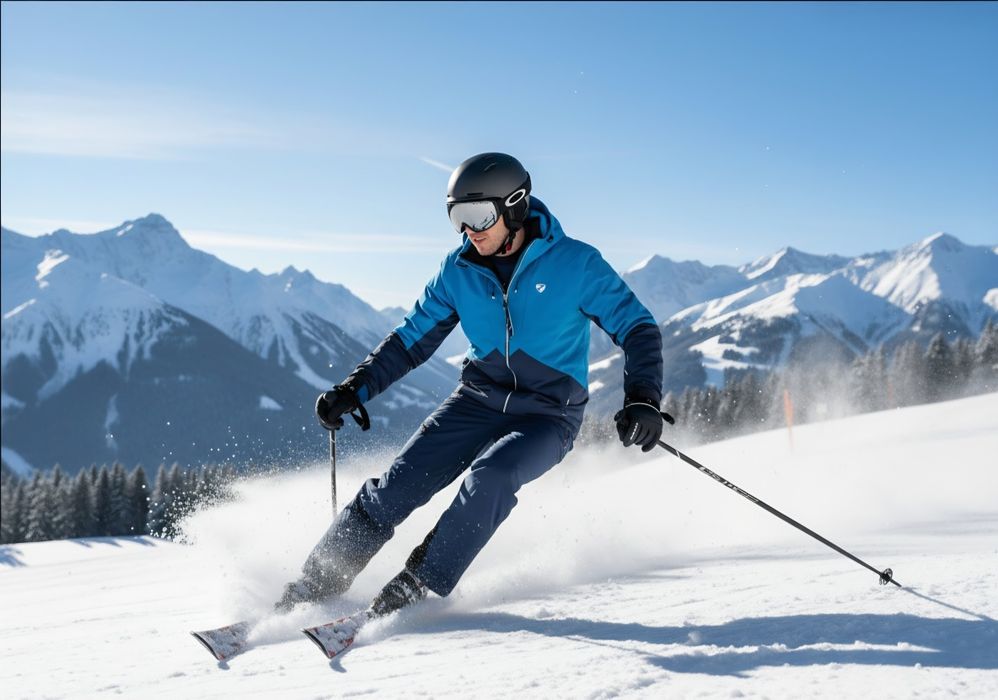 Оригінальні чоловічі лижні костюми Ziener Pyrros Мембрана 10k/10k XL