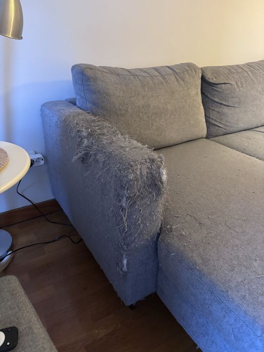 Sofá 3 lugares com chaise longue