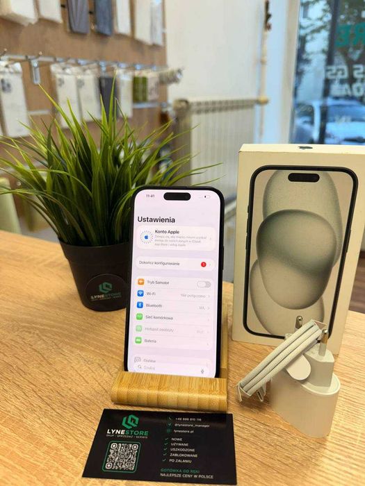 Apple iPhone 15 128GB– 81% BATERIA | GWARANCJA | FV-Marża