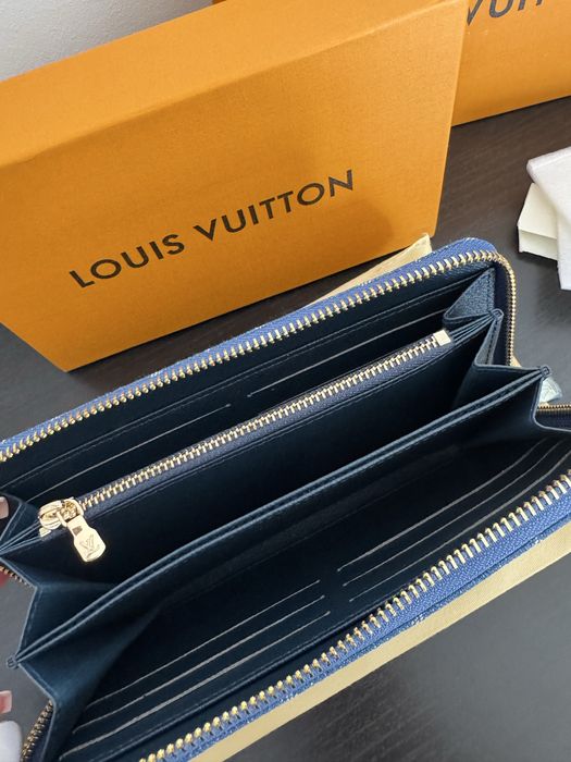 Nowy jeansowy portfel LV Louis Vuitton