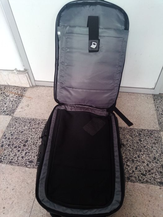 Mala mochila PC portátil com usb e bloqueio com código - NOVA -64585947610243124