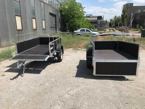 Легковий оцинкований причіп