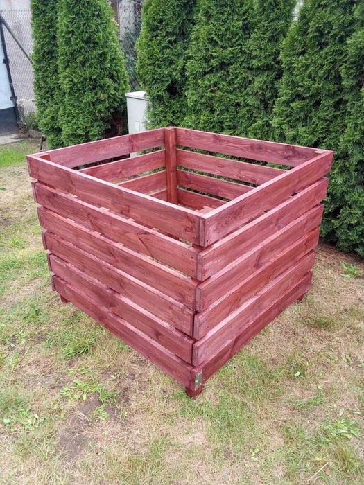 Kompostownik drewniany - mocny 1416 l
