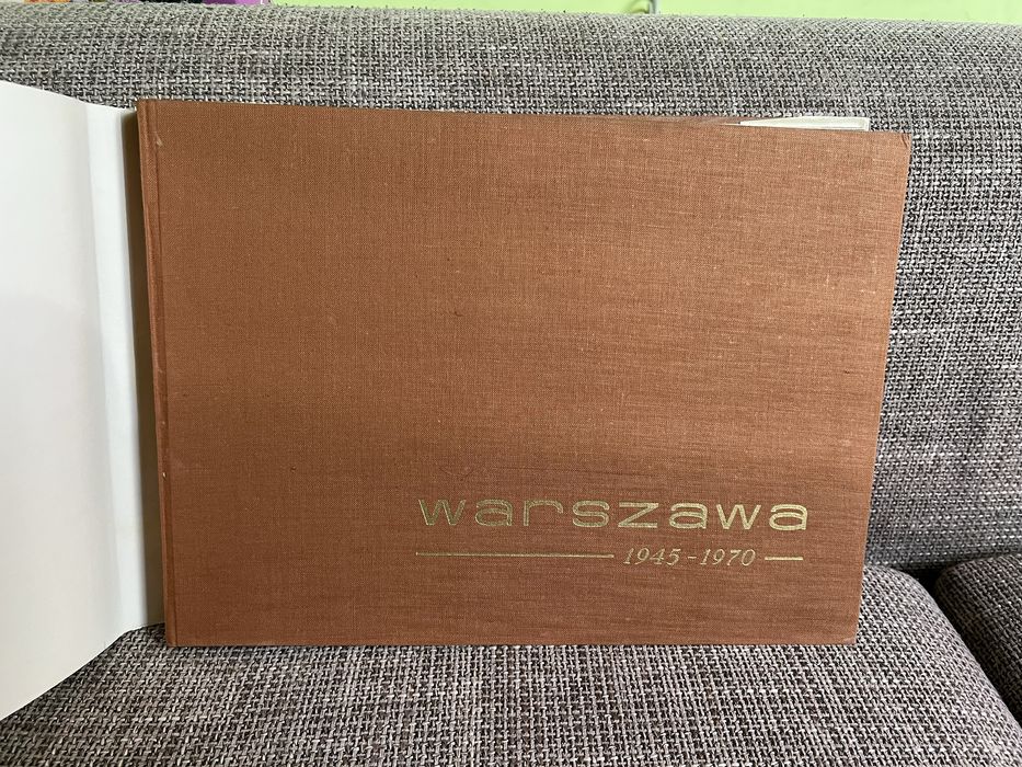 Warszawa 1945 - 1970 książka z 1970 roku