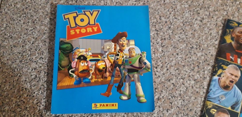 Conjunto de 3 Cadernetas Antigas Spiderman/O Rei Leão/Toy Story