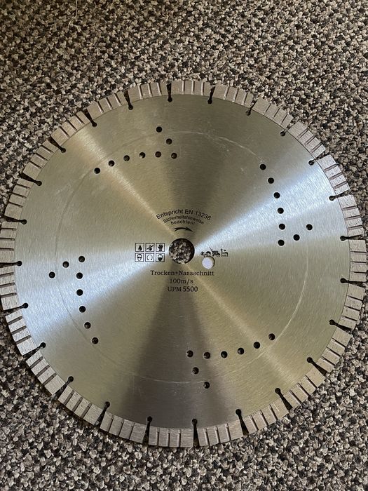 Круг алмазний по бетону wurth