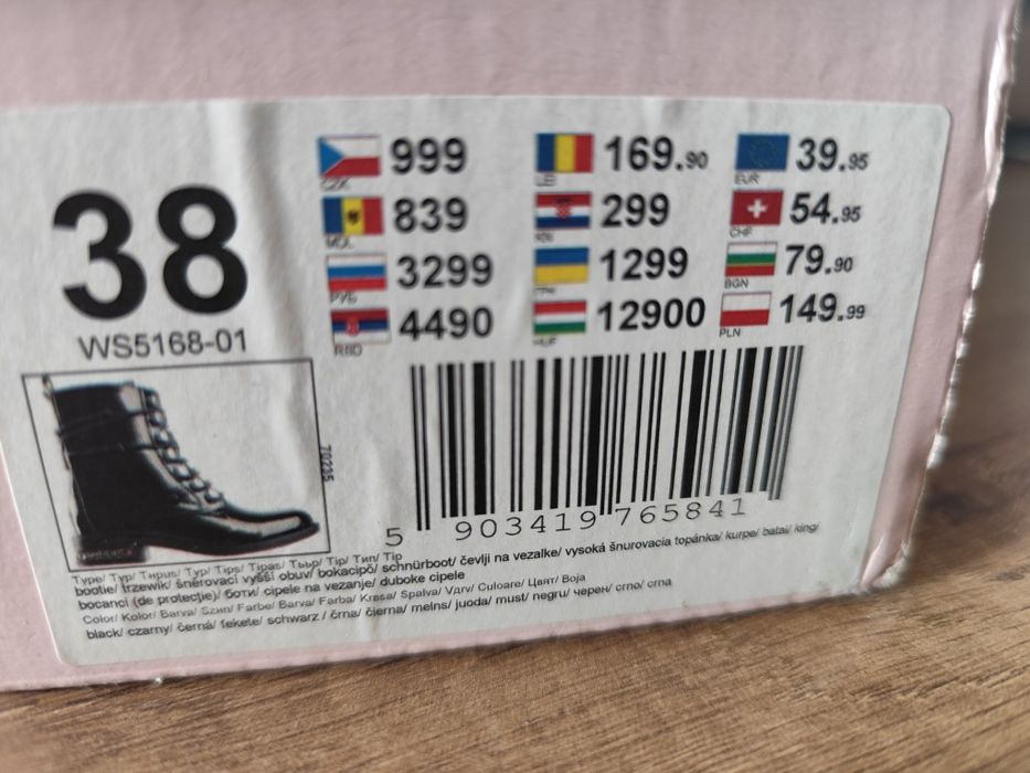 Buty damskie 38 DeeZee wioseno/jesiene