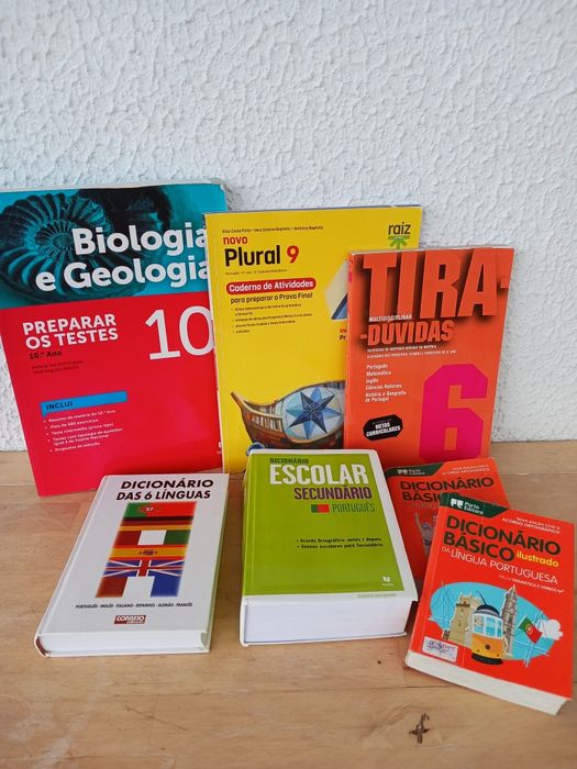 7 exemplares escolares