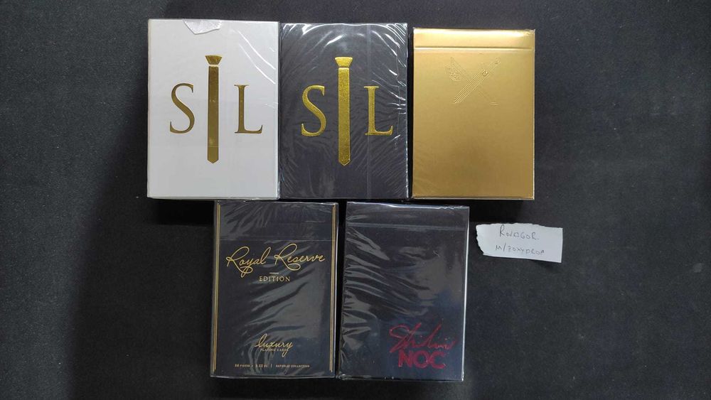 Baralhos de cartas magia raro David Blaine Bicycle Fournier muito mais