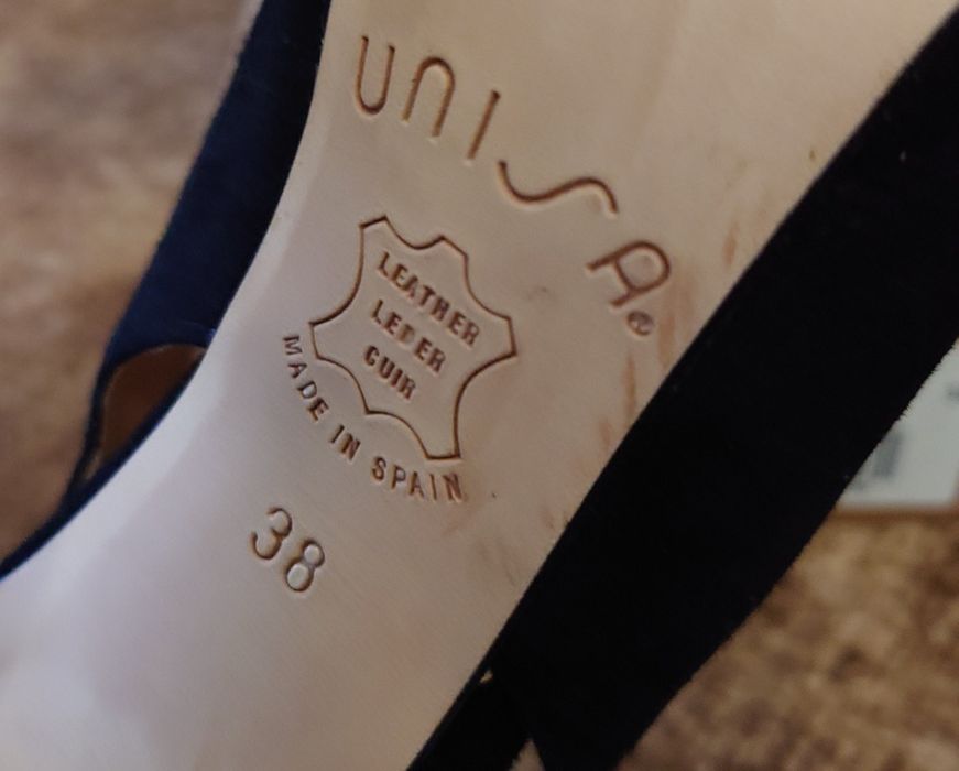 Туфли, новые, натуральная замша