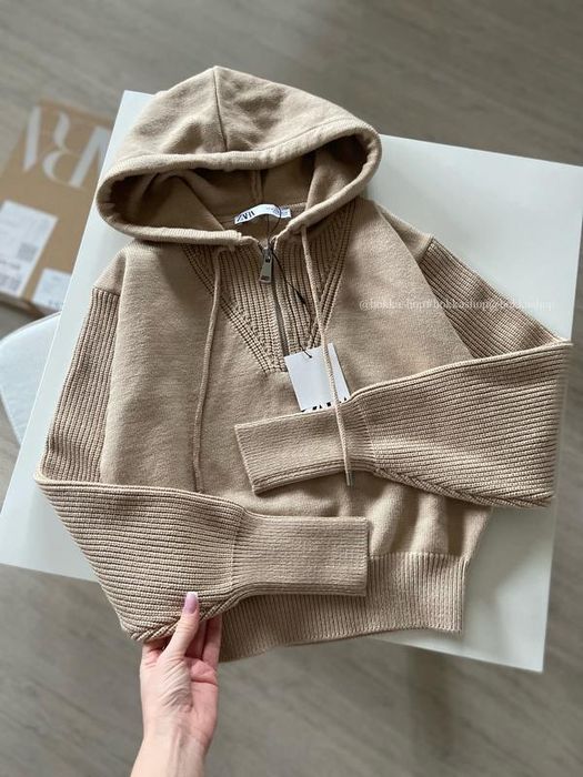 Бежова кофтинка ZARA S розмір