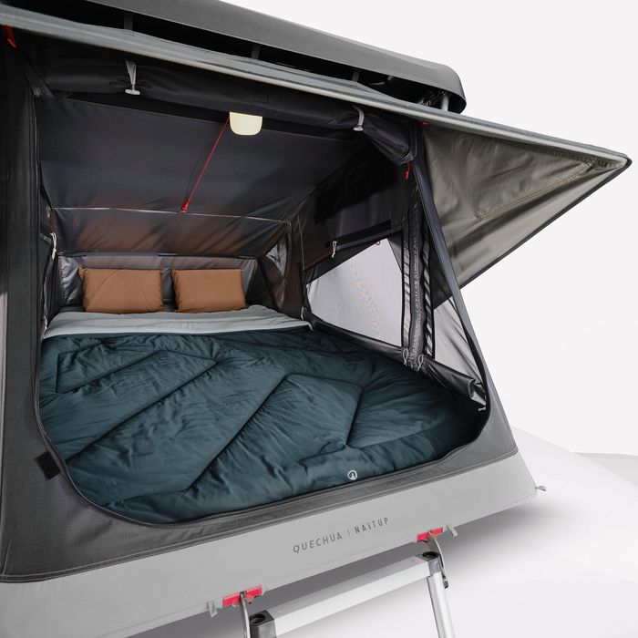 Tenda de tejadilho rígida Fresh&Black 2 lugares, Quechua x NaïtUp