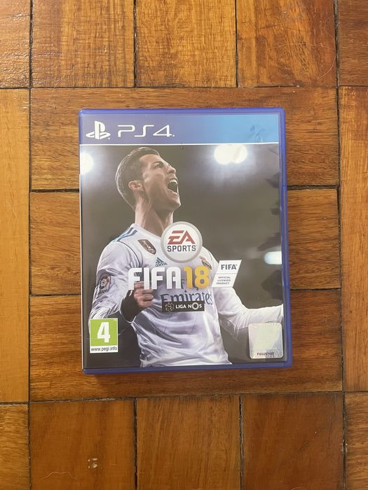 Jogo ps4, Fifa 18 (utilizado)