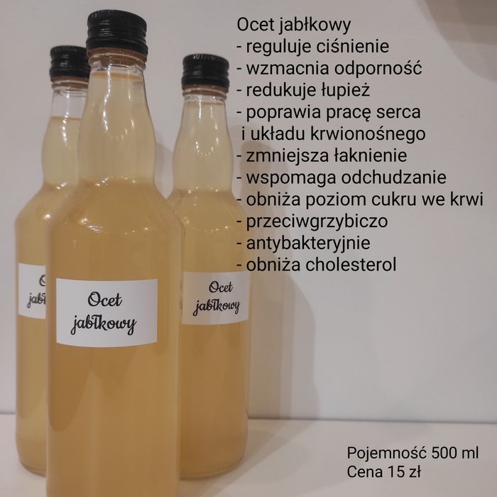 Ocet jabłkowy 500 ml