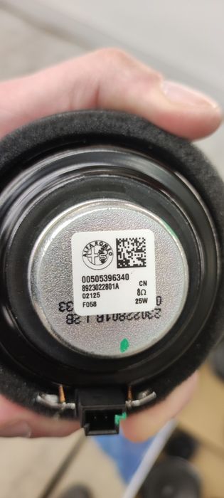 Komplet głośników HK Harman Kardon do Alfy Romeo Stelvio