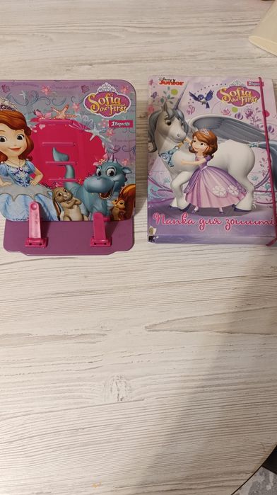 Віддам для школи папку і підставку для книжок