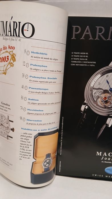 Revista Relógios e Joias