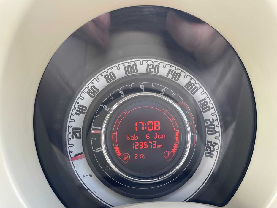 Fiat 500 1.2 Lounge 124mil Km's NACIONAL