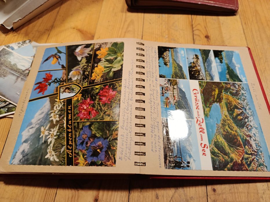 Kolekcja widokówek pocztówki stare