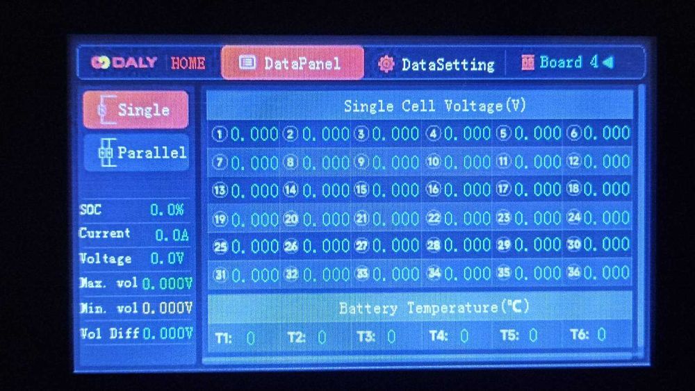 Smart BMS DALY 100A 150А нового поколения (100Balance)+дисплей+Wi-Fi