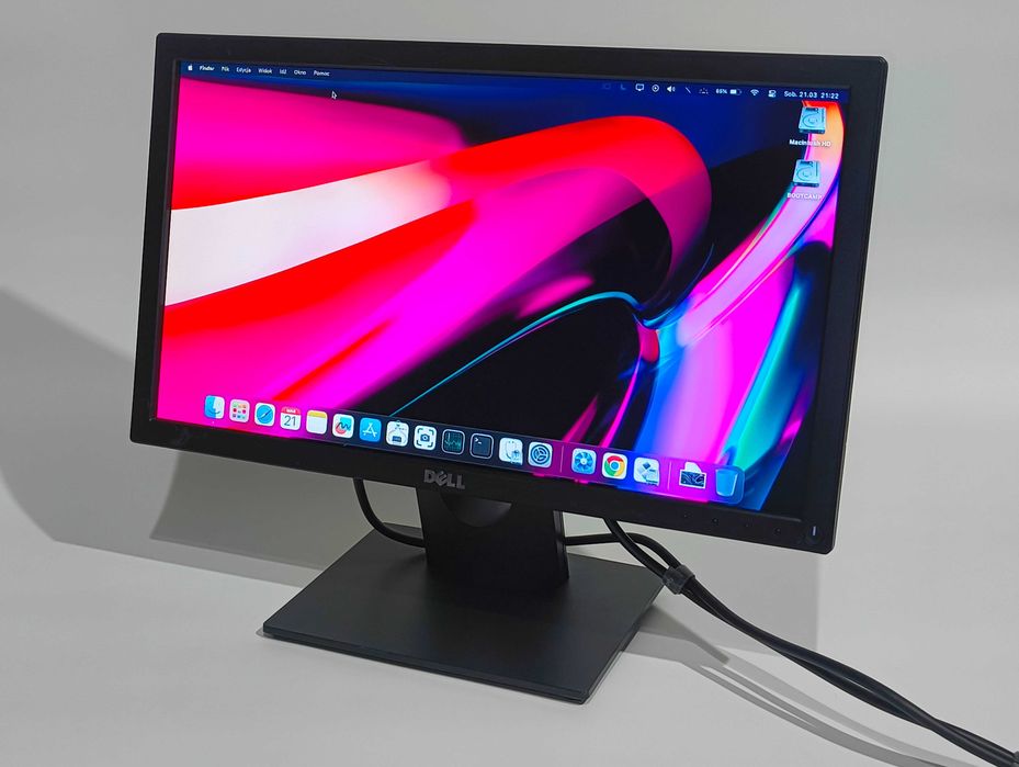 Monitor Dell E2016H | LED | 19.5 cala | VESA | 5ms | FlickerFree | DisplayPort