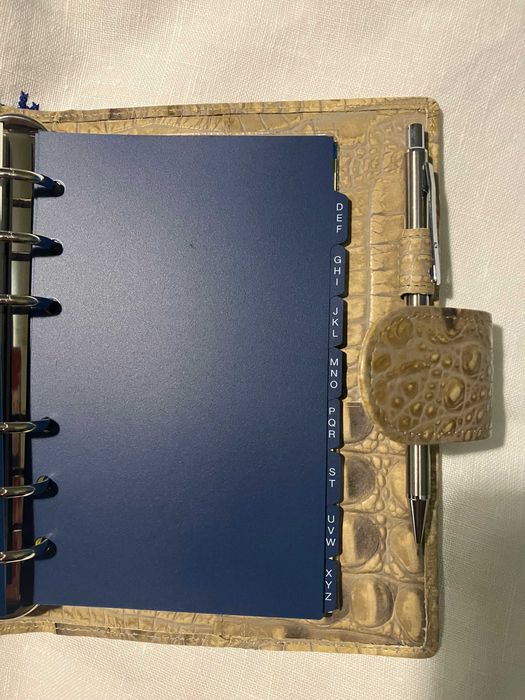 Винтажный кожаный блокнот. Кожа рептилии. Новый. 18*13,5 см.