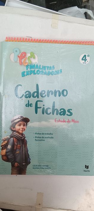 Caderno de fichas Plim Estudos do meio