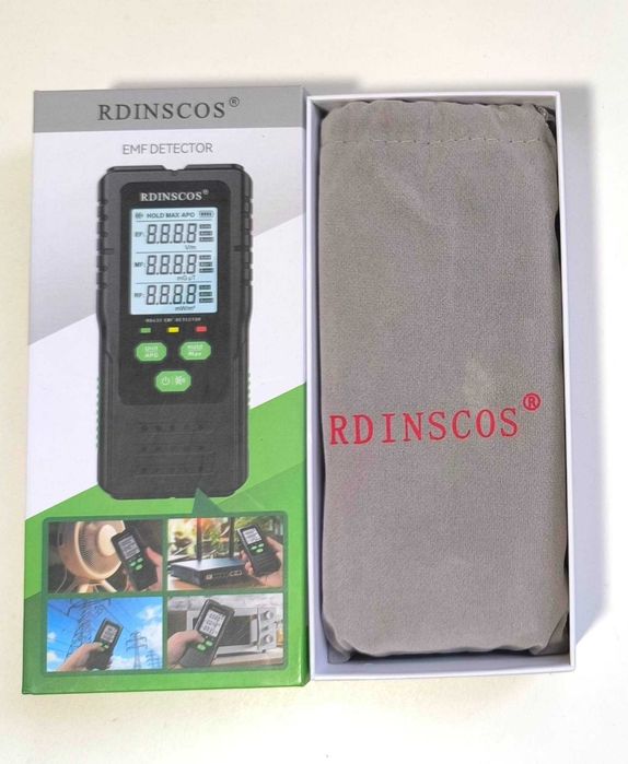 Вимірювач електромагнітного випромінювання 3-в-1 RDINSCOS RD630W