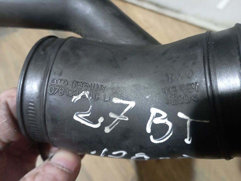 Rura, przewód powietrza Audi A4 B5 A6 C5 2,7 Biturbo, 078.133 241 C