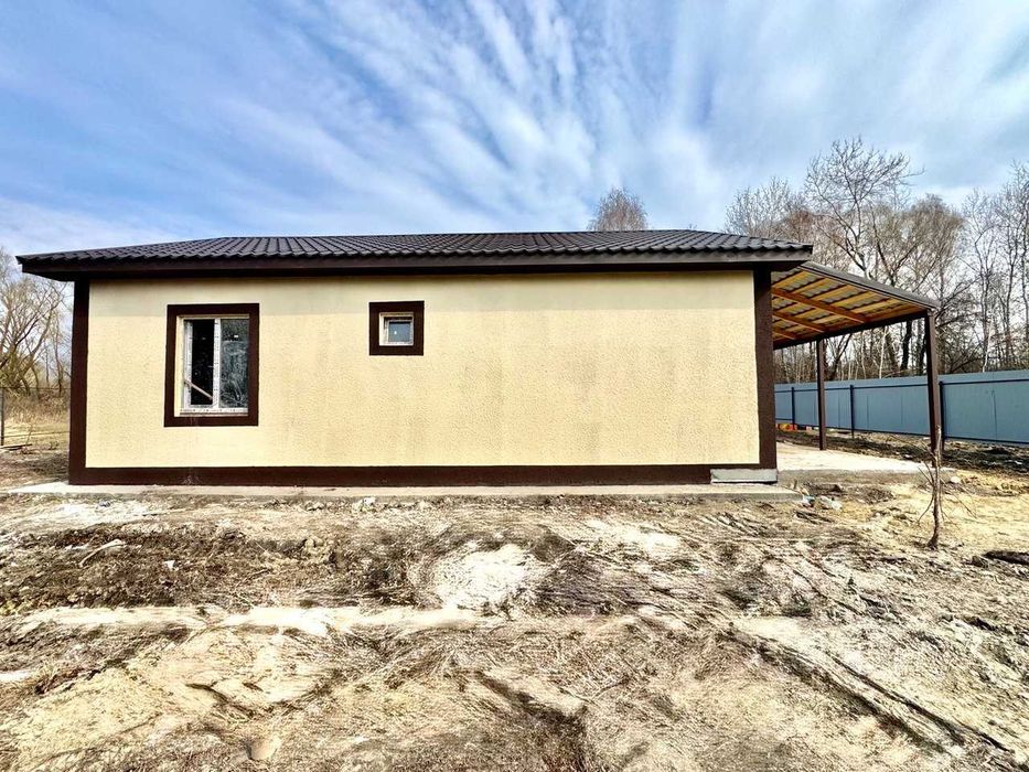 Новий БУДИНОК 65кв.м на 5 сотках з БАЗОВИМ ремонтом-від ЗАБУДОВНИКА