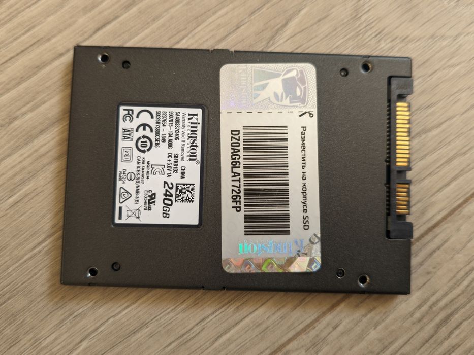 SSD Kingston A400 240GB TLC
