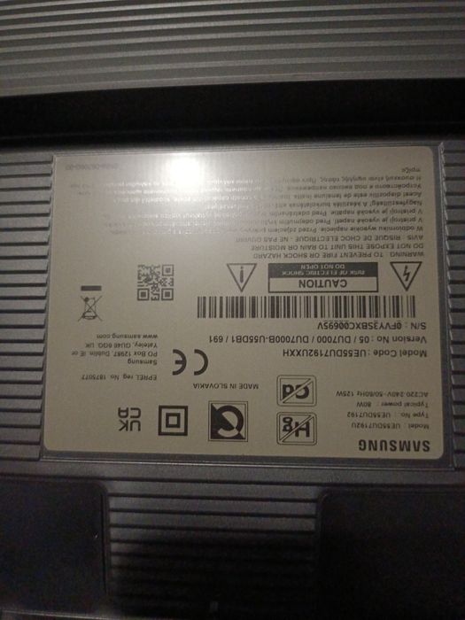 Telewizor  Samsung UE55DU7192U smart 55" zbita matryca