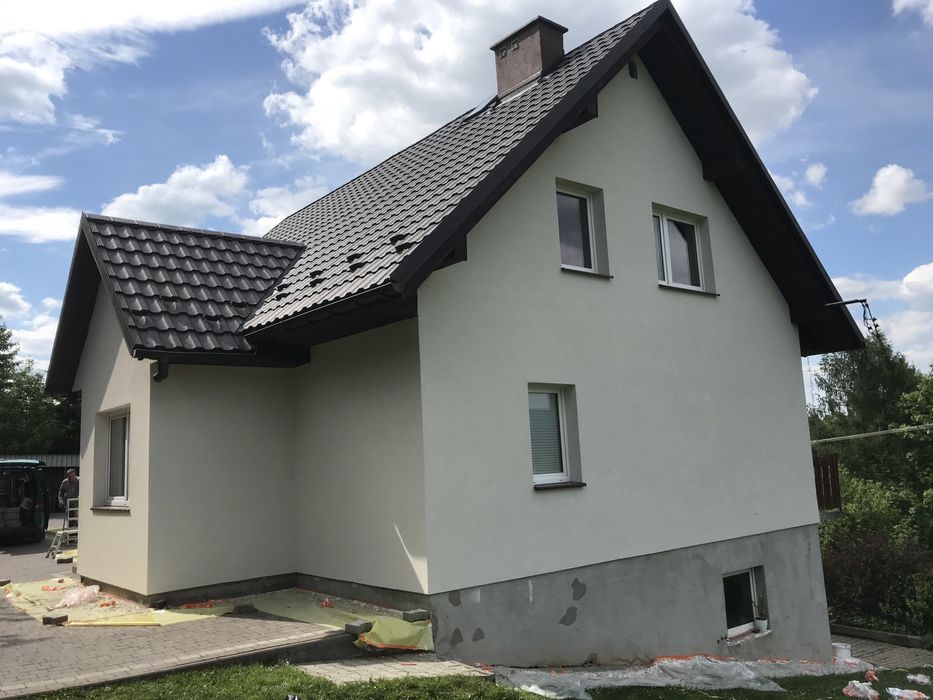 Elewacje malowanie podbitki