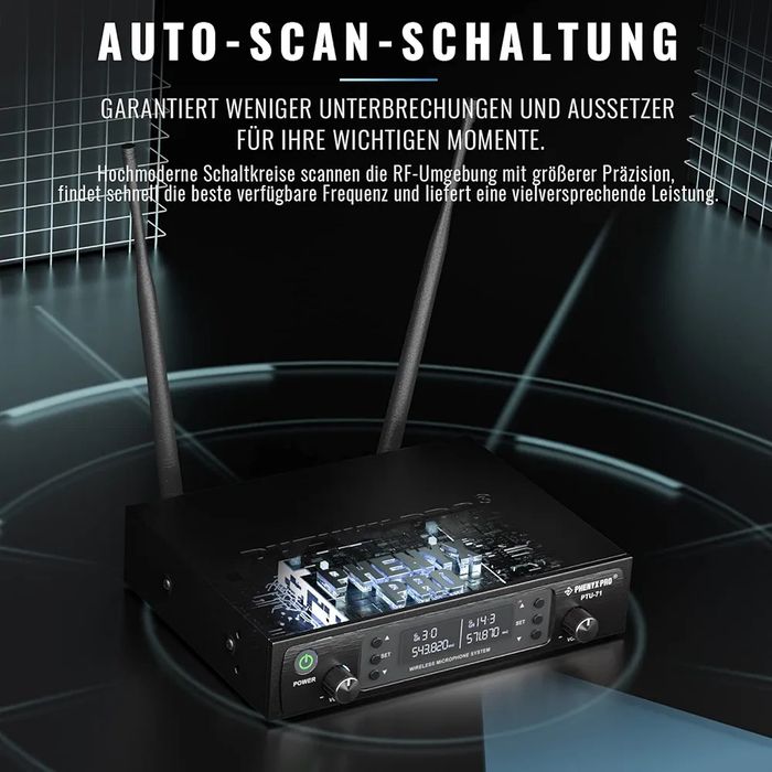 Phenyx Pro Bezprzewodowy system mikrofonowy PTU-71 A31