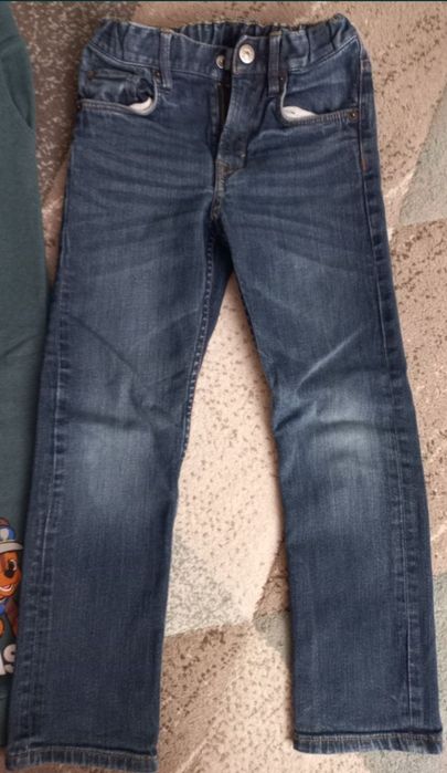 Spodnie jeans dla chłopca 122rozm