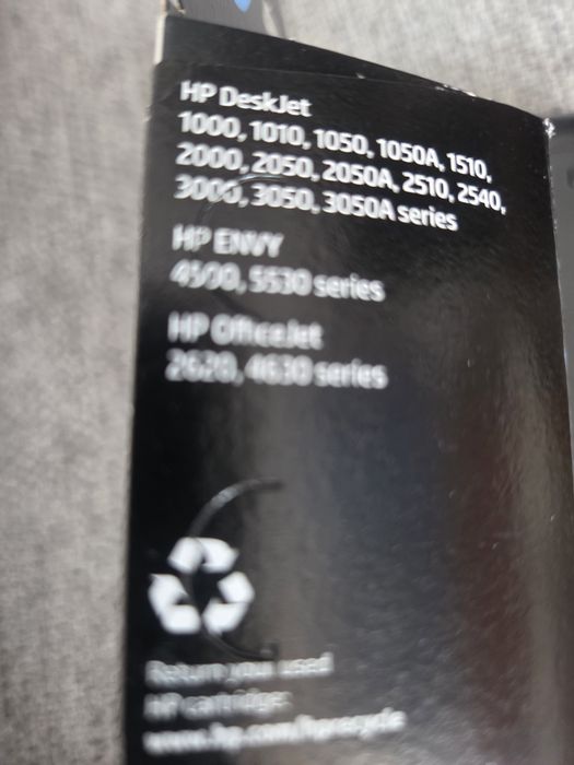 Tusz hp 301 czarny